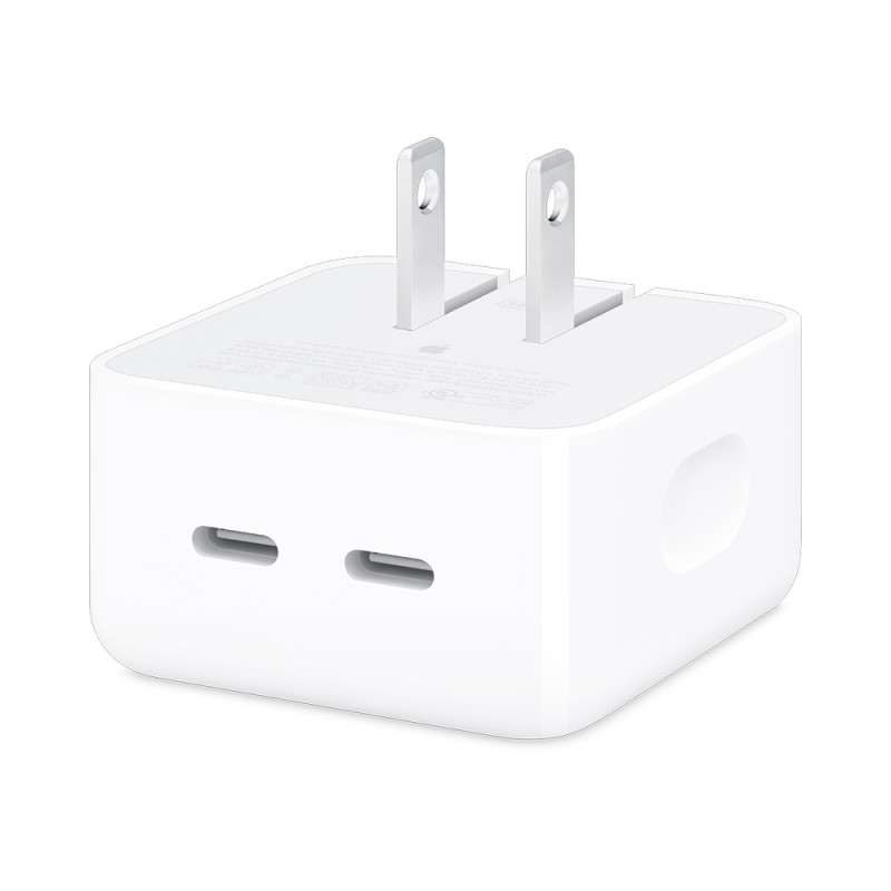 35W Dual USB-C Port Compact Power Adapter