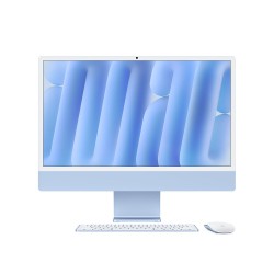 24-inch iMac with Retina 4.5K display: Apple M4 chip with 10-core CPU and 10-core GPU - Blue