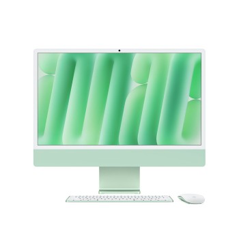 24-inch iMac with Retina 4.5K display: Apple M4 chip with 10-core CPU and 10-core GPU - Green