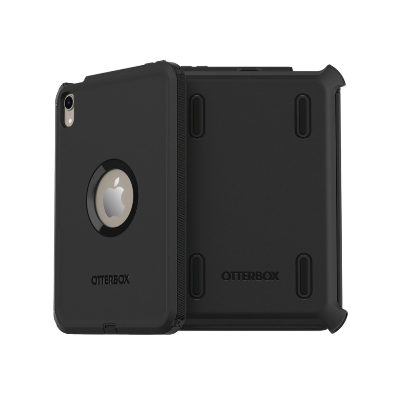 OtterBox Defender Series Pro Rugged Carrying Case (Holster) Apple iPad mini (6th Generation) Tablet - Black