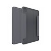 OtterBox Symmetry Series Folio Rugged Carrying Case (Folio) for 11" Apple iPad Pro 11 (2024) Tablet - Thunderstorm (Clear/Dark Gray)