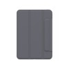 OtterBox Symmetry Series Folio Rugged Carrying Case (Folio) for 11" Apple iPad Pro 11 (2024) Tablet - Thunderstorm (Clear/Dark Gray)