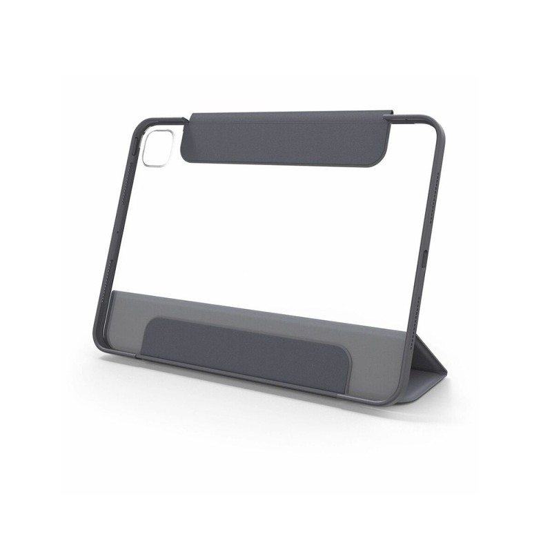 OtterBox Symmetry Series Folio Rugged Carrying Case (Folio) for 11" Apple iPad Pro 11 (2024) Tablet - Thunderstorm (Clear/Dark Gray)