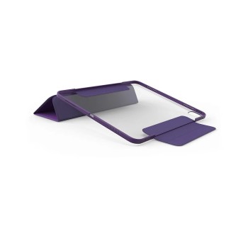 OtterBox Symmetry Series Folio Carrying Case (Folio) for 13" Apple iPad Pro 13 (2024) Tablet - Figment (Clear/Purple)