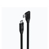 Right-Angle USB-C to USB-C Data and Charge Cable (1m)