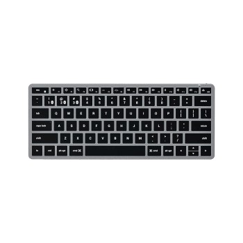 Slim X1 Bluetooth Backlit Keyboard - Space Gray