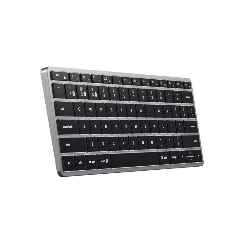 Slim X1 Bluetooth Backlit Keyboard - Space Gray