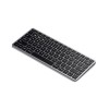 Slim X1 Bluetooth Backlit Keyboard - Space Gray