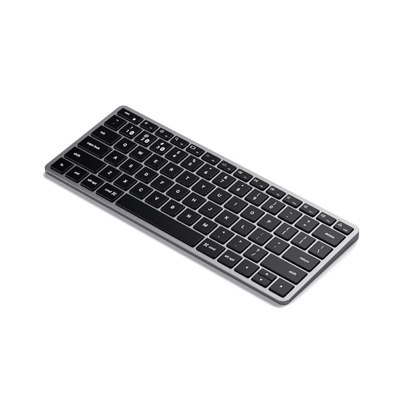 Slim X1 Bluetooth Backlit Keyboard - Space Gray