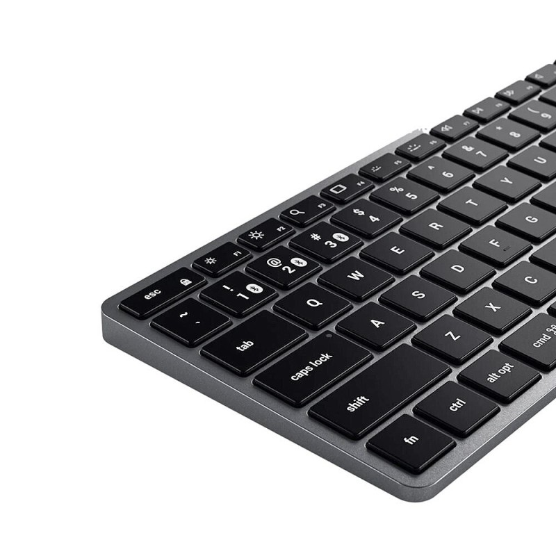 Slim X1 Bluetooth Backlit Keyboard - Space Gray
