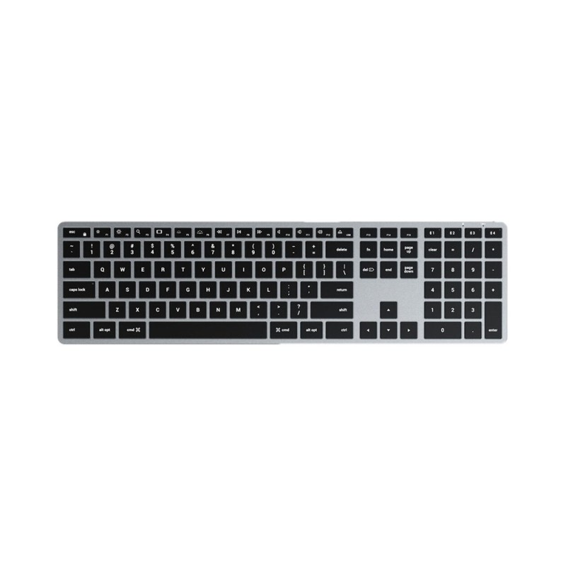 Slim X3 Bluetooth Backlit Keyboard - Space Gray