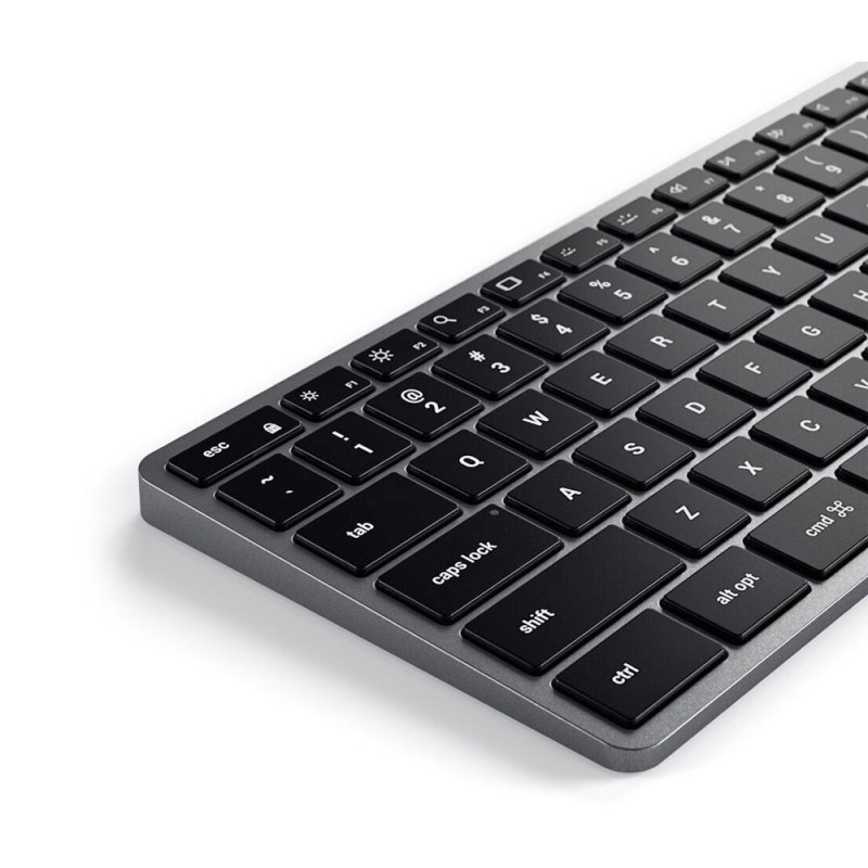 Slim X3 Bluetooth Backlit Keyboard - Space Gray
