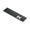Slim X3 Bluetooth Backlit Keyboard - Silver
