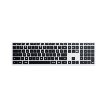 Slim X3 Bluetooth Backlit Keyboard - Silver