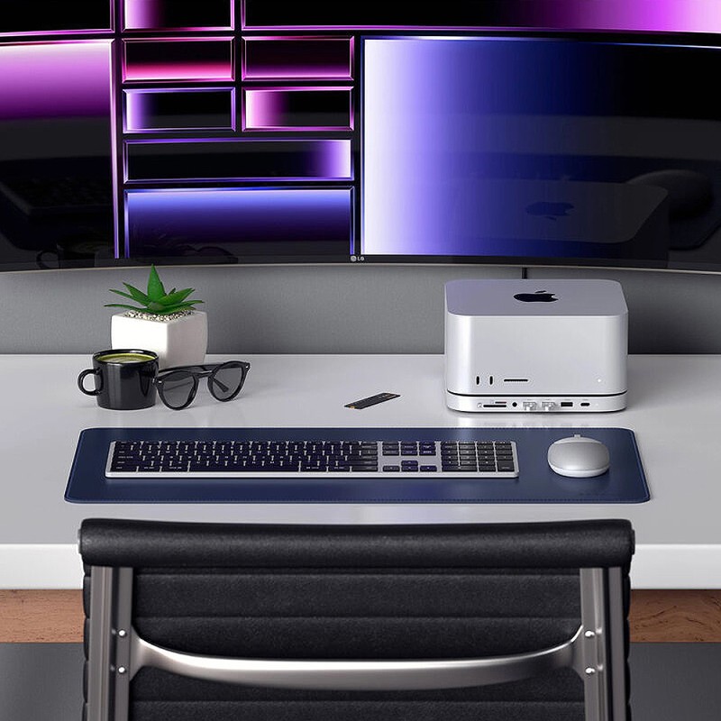 Stand & Hub For Mac Mini / Studio With NVMe SSD Enclosure