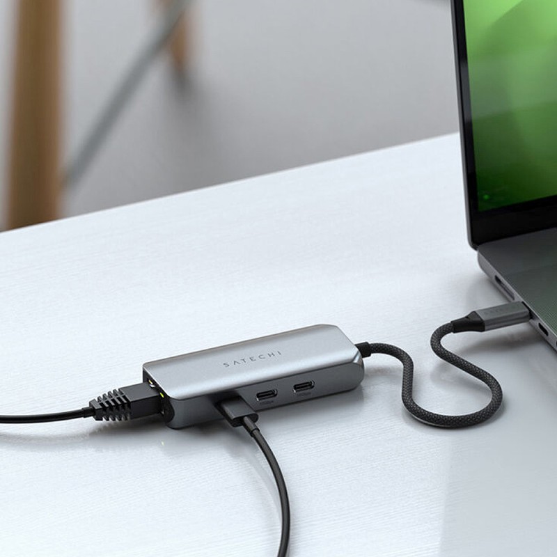 4-In-1 USB-C Hub With 2.5 Gigabit Ethernet