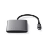 4-Port USB-C Hub with Power Delivery - Space Grey