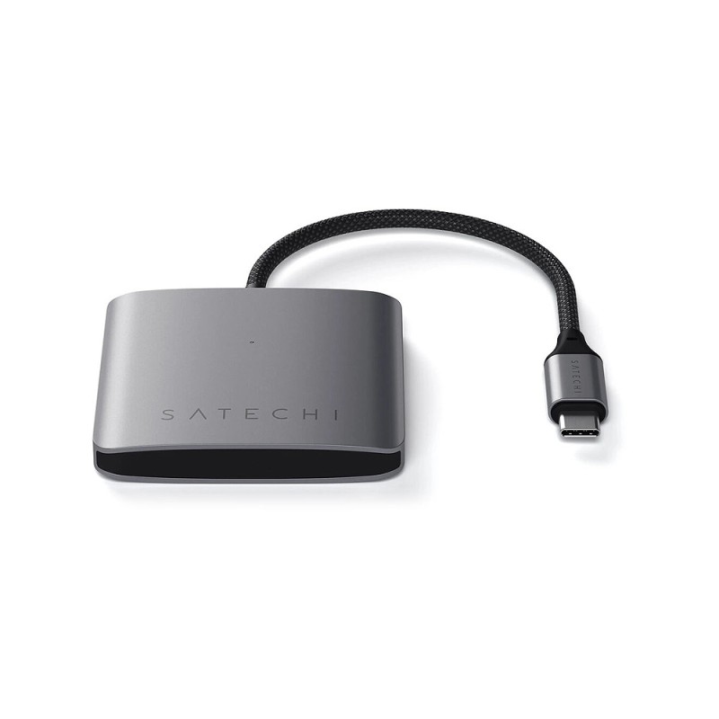 4-Port USB-C Hub with Power Delivery - Space Grey