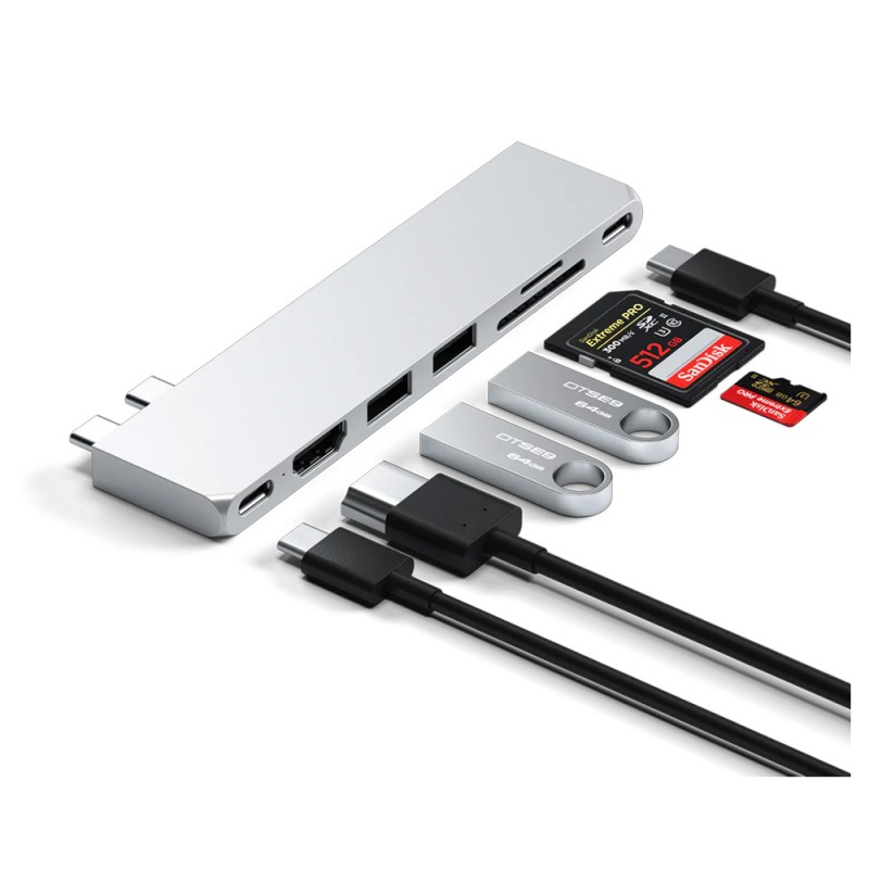 Pro Hub Slim - Silver