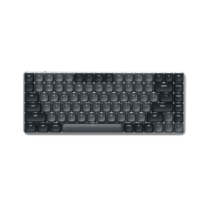 SM1 Slim Mechanical Backlit Bluetooth Keyboard - Dark