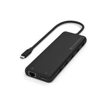 13-in-1 USB-C Triple Display Multiport Adapter - Black
