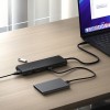 13-in-1 USB-C Triple Display Multiport Adapter - Black