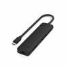 6-in-1 USB-C Slim Multiport Adapter - Black