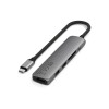 6-in-1 USB-C Slim Multiport Adapter - Space Gray