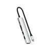 6-in-1 USB-C Slim Multiport Adapter - Silver