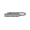 7-in-1 USB-C Slim Multiport Adapter with Ethernet - Space Gray