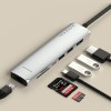7-in-1 USB-C Slim Multiport Adapter with Ethernet - Silver