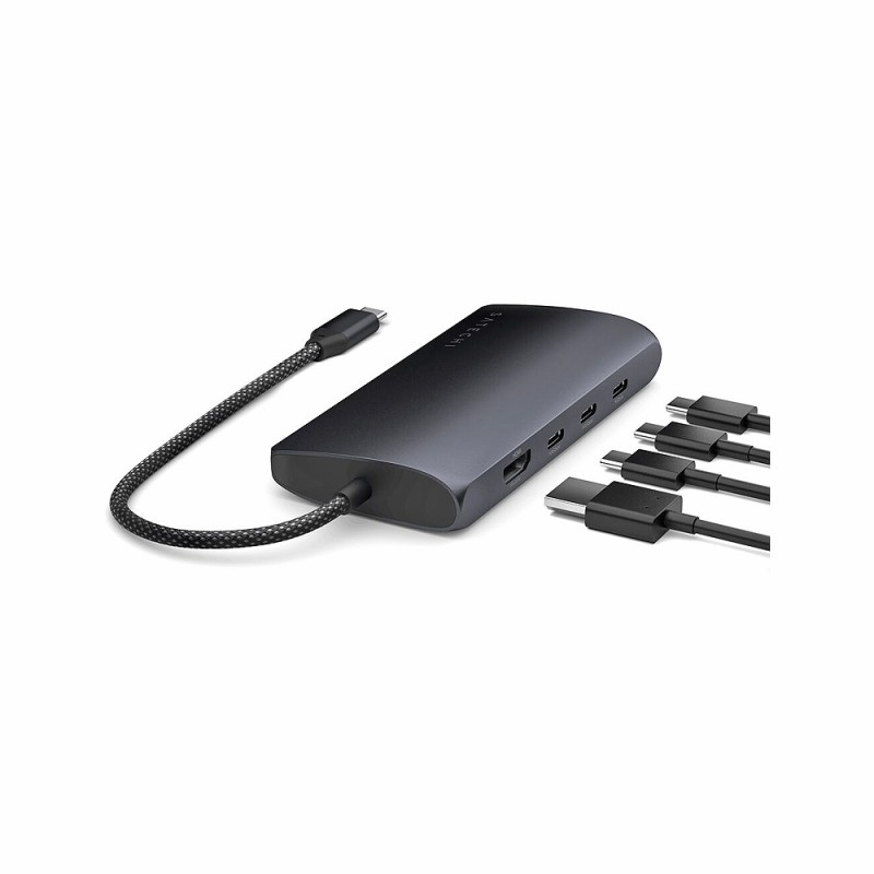 USB-C Multiport Adapter 8K With Ethernet V3 - Midnight