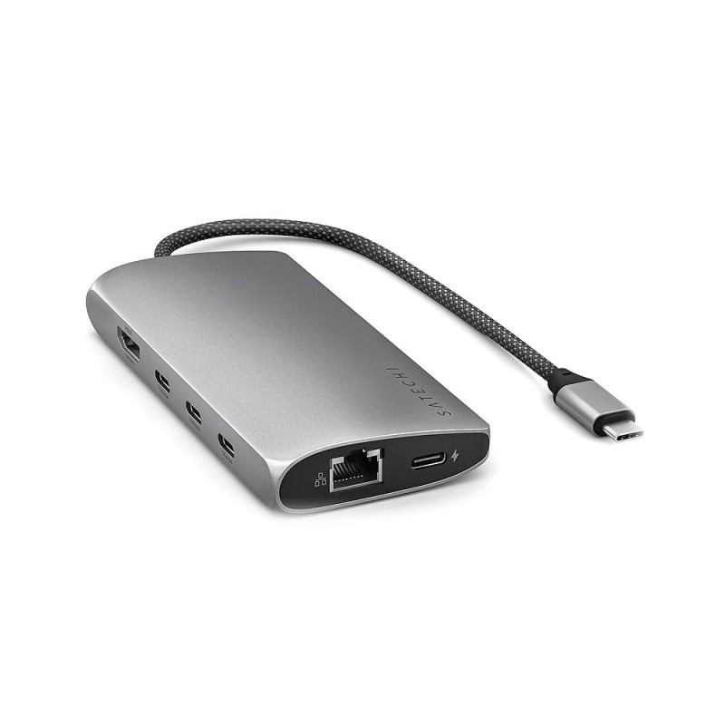 USB-C Multiport Adapter 8K With Ethernet V3 - Space Gray