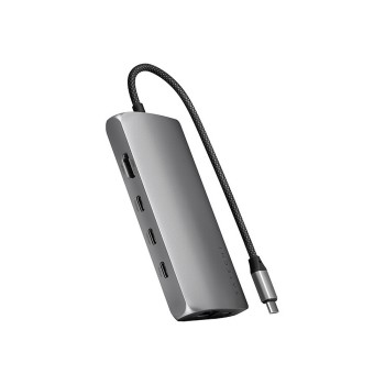 USB-C Multiport Adapter 8K With Ethernet V3 - Space Gray