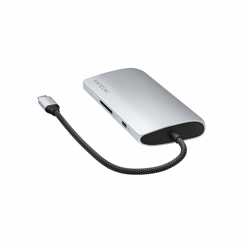 USB-C Multiport Adapter 8K With Ethernet V3 - Silver