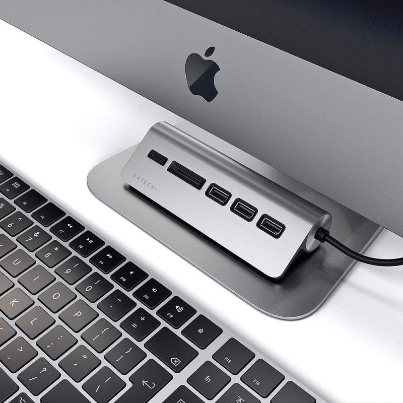USB-C Combo Hub for Desktop - Space Gray