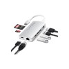 Type-C Multi-Port Adapter 4K with Ethernet V2 -Silver