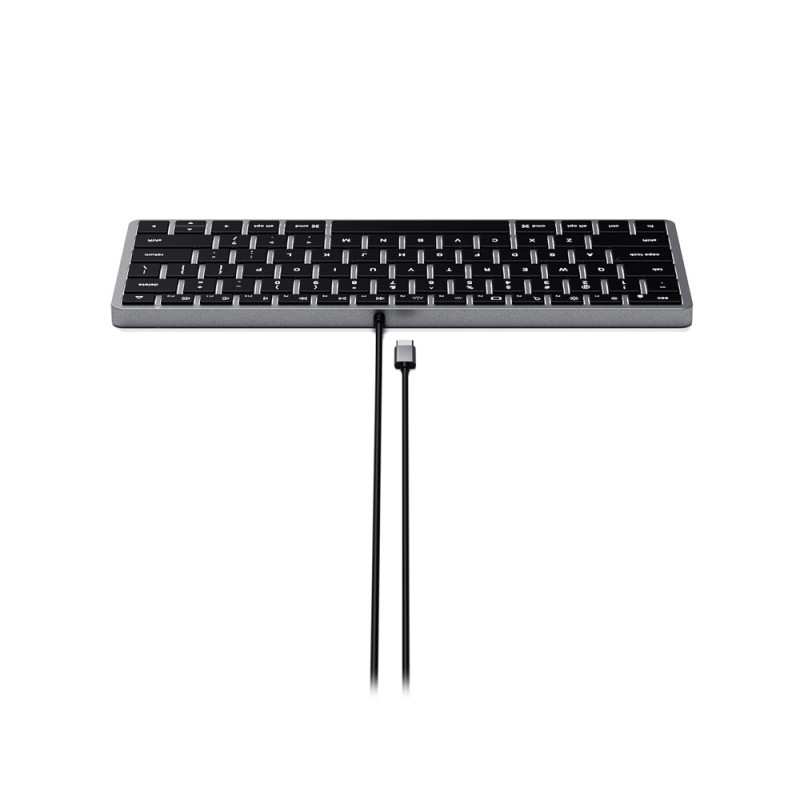 Slim W1 Wired Backlit Keyboard